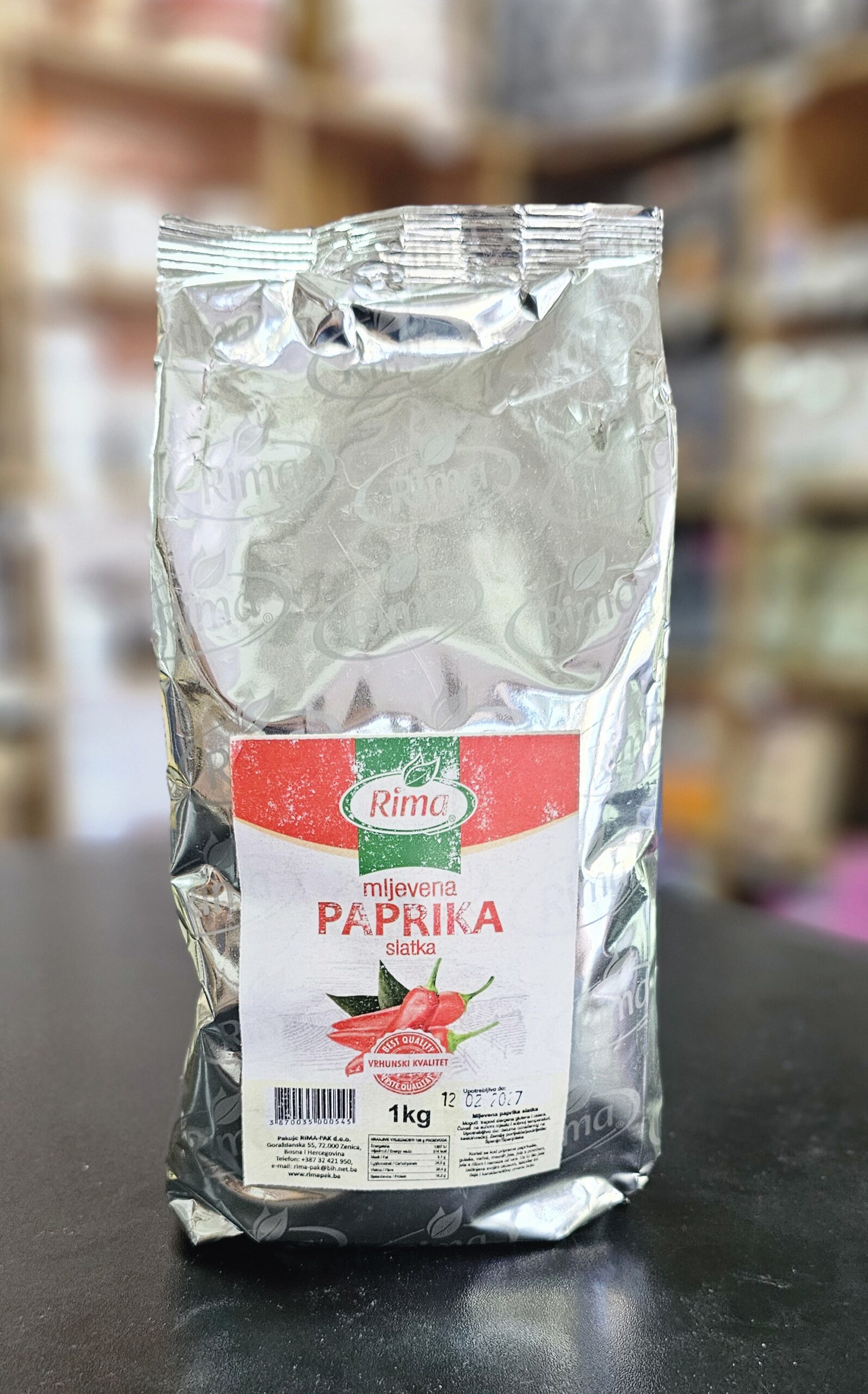 Mljevena paprika slatka