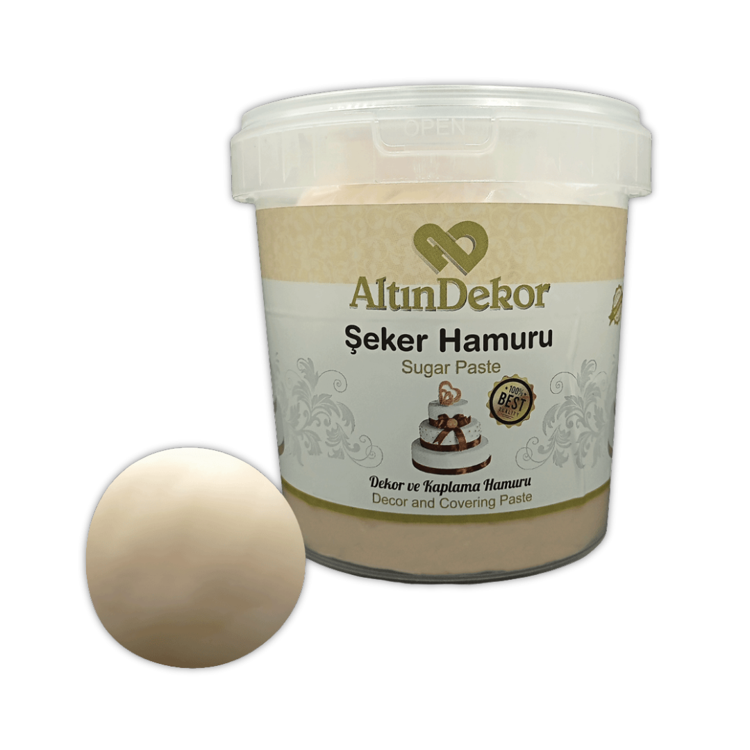 Altin dekor fondan 1kg- Prljavo bijela boja