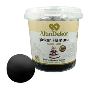 Altin dekor fondan 1kg - Crna boja